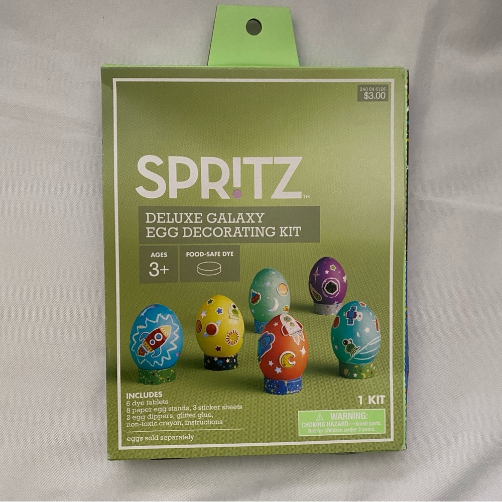 Spritz Galaxy Egg Decorating Kit with Vibrant Colors